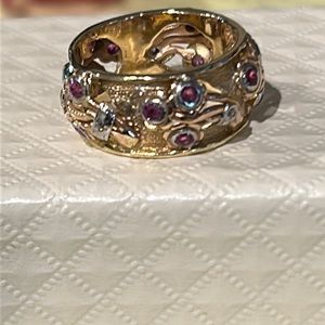 Antique 14k rose gold ring